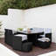 Allexia 10 - Person Wicker Patio Dining Set with Rectangular Table , Cushions Included-114666543-36833067