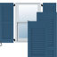 Deux volets à persiennes égales Americraft (par paire)-80846445-80846437-80846465