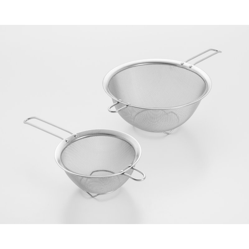 Stainless Steel 9-Inch Strainer with Hanging Hook