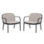 Fauteuils de patio Will avec structure en PP et coussins-52320591-52320588