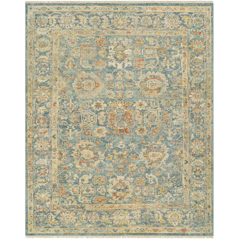 Monterey Wool Oriental Area Rug, Rectangle 2' x 3'