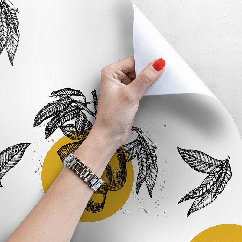 Keyron Matte Peel & Stick Mural, 250 x 250cm