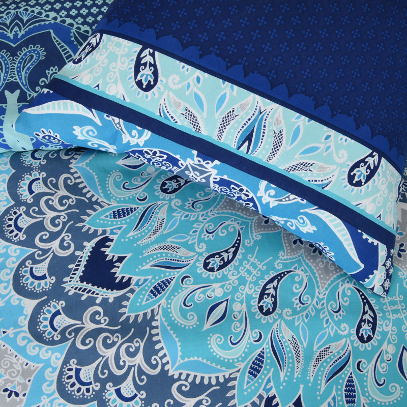 Cotton Blend Bedding, Single Duvet Cover + 1 Standard Pillowcase