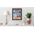  12"x16" Solid Wood Mahogany Display Shadow Box Frame - Solid Wood Memory Box For Keepsakes (picture Box, Military, Wedding, Graduation, And Flower Shadow Box)
