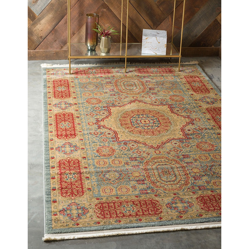 Palazzo Oriental Indoor Rug, Runner 2' x 6'