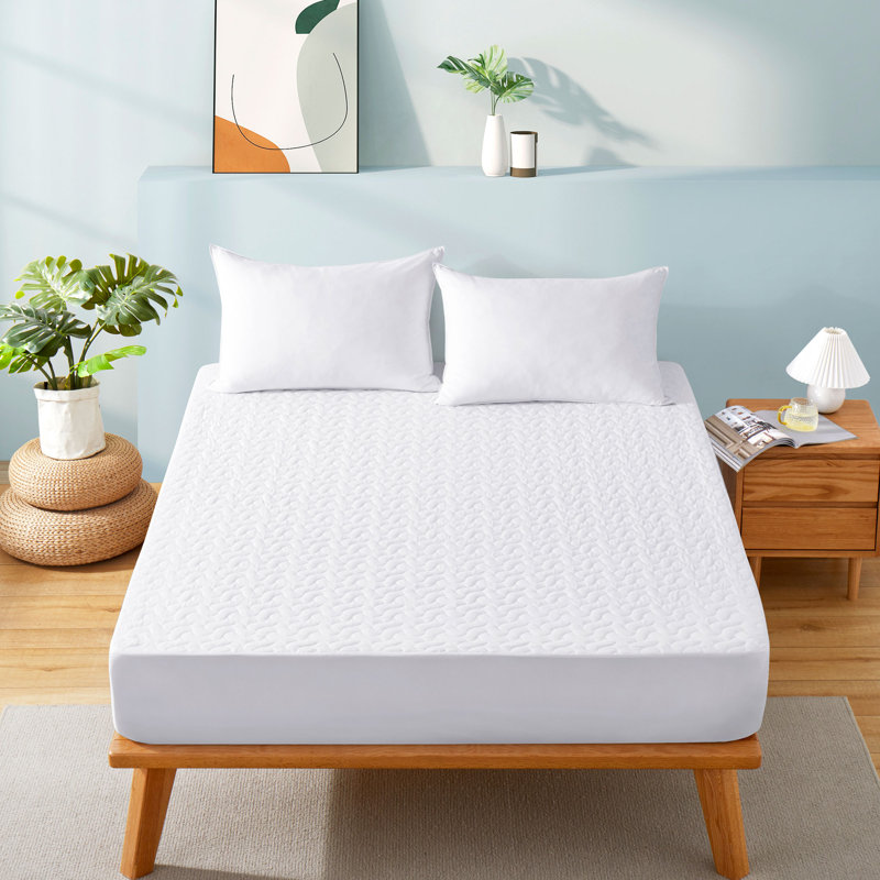 Protège-matelas en polyester , Simple