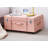 Texture Brand Designer Trunk with Wheels - Faux Leather-1007580415