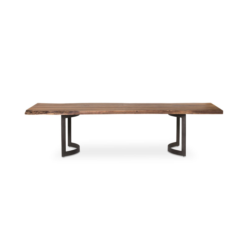 Kenmore Dining Table, Brown, 118" L x 40" W