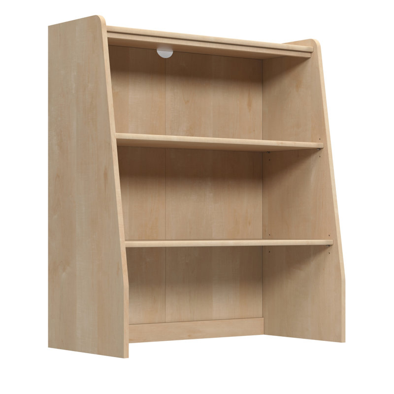 Library Hutch, Brown Finish
