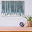 Art mural en verre épique «Shimmering Birches C» par James Wiens, 16 po x 12 po