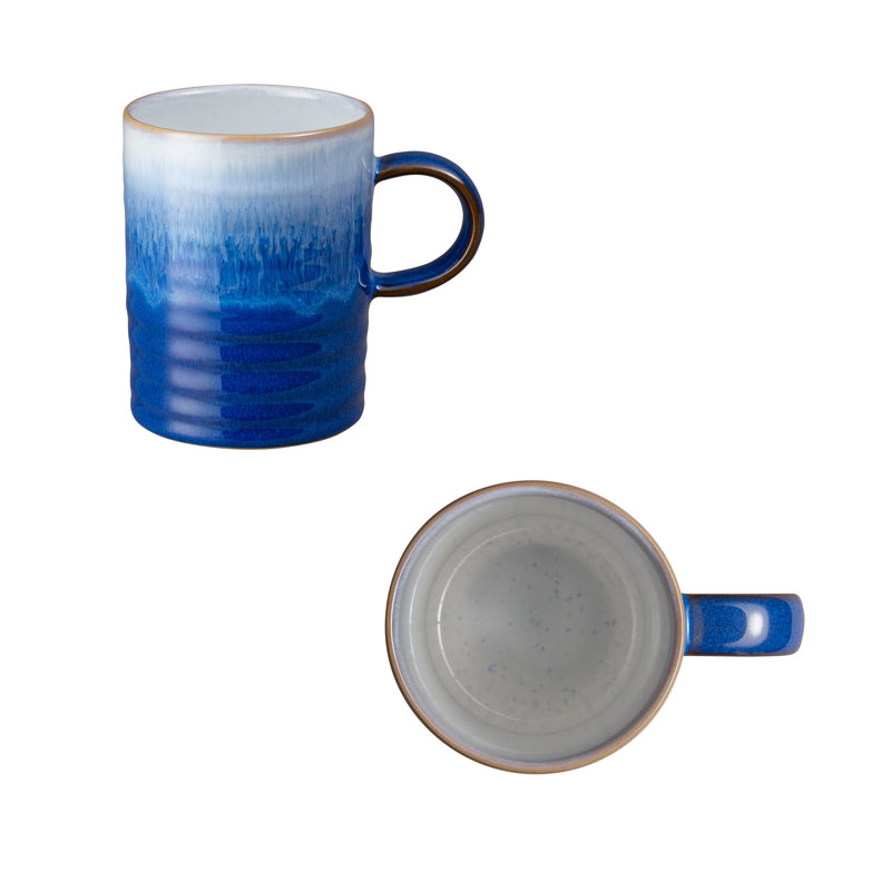 Denby Blue Haze Mugs, Set of 2