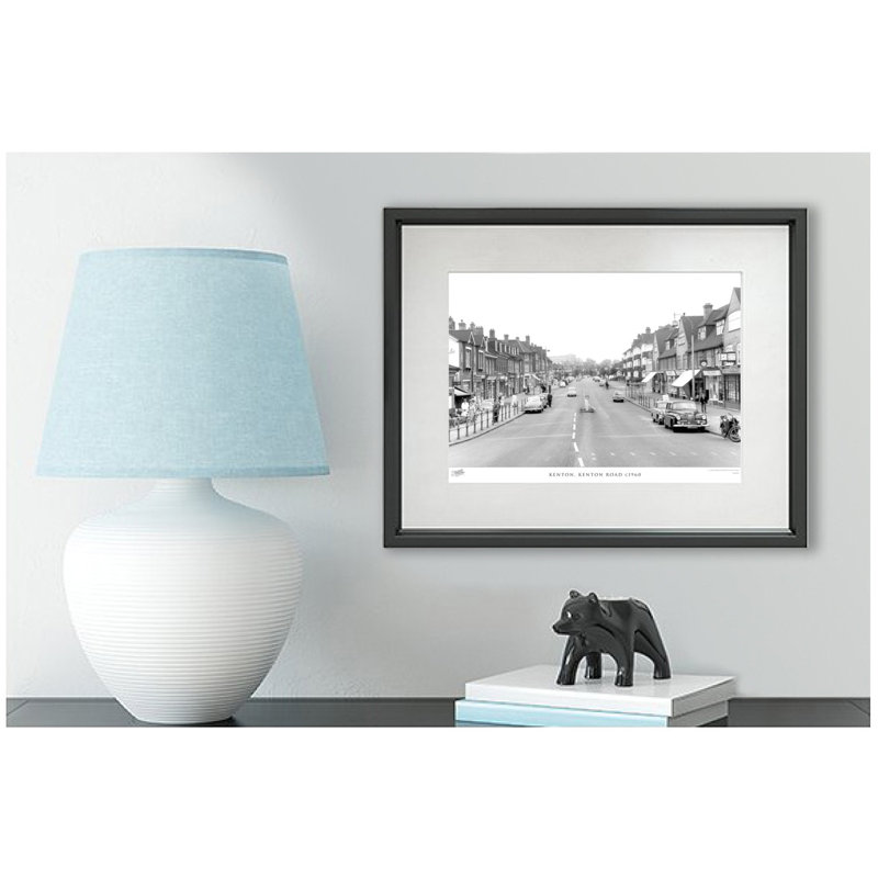 Kenton, Kenton Road C1960 by Francis Frith - Single Picture Frame Print, 28cm H x 36cm W x 2.3cm D