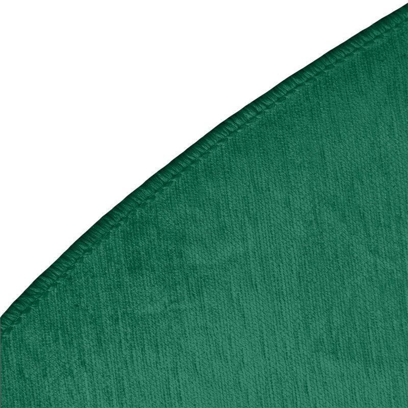 Tapis à rayures green national hockey, Rond 5 pi