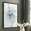 «Blossoms and Bluebird II», reproduction encadrée - bois massif-83473208-83473209