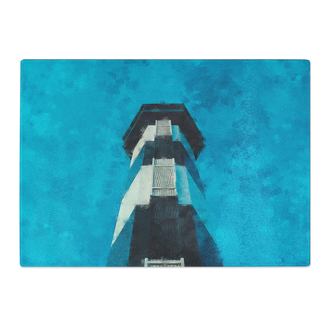 View of Lighthouse Vol.5 Painting Chopping Board