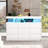  Liranzo 47.2"W 9-Drawer Dresser with Bluetooth-Controlled Multi-Color LED Lights