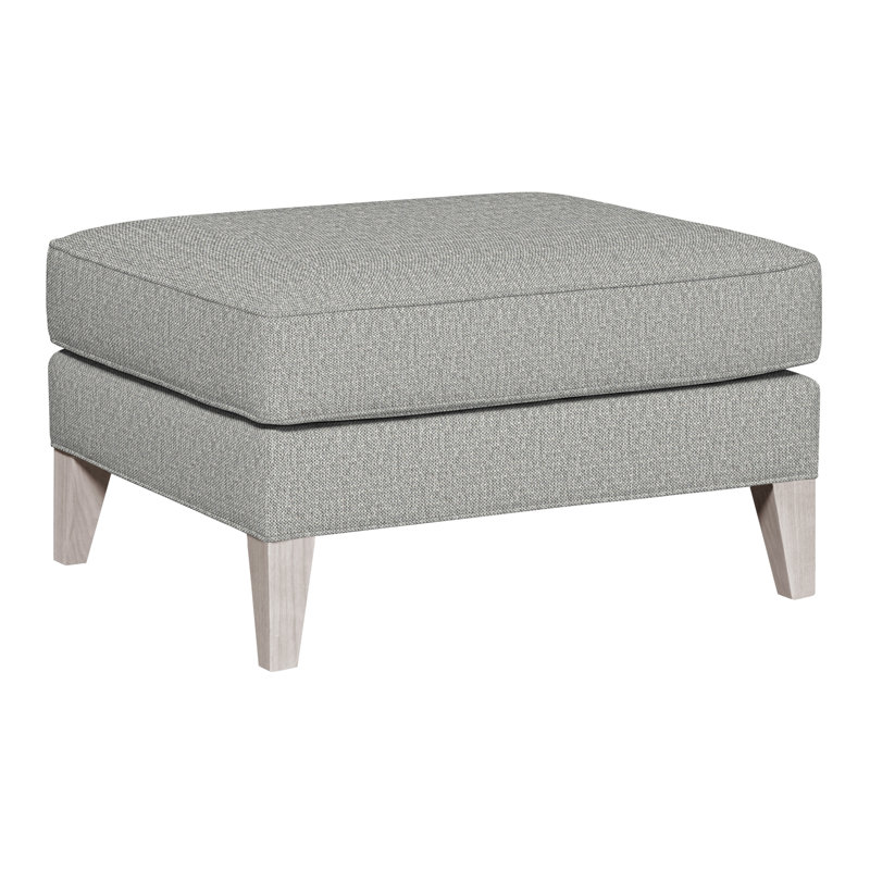 Burlingame Upholstered Ottoman, Dove Gray, Tarbee Dove