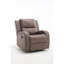 Fauteuil inclinable manuel moderne en similicuir