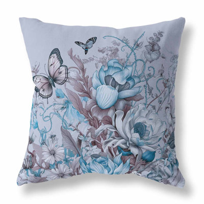 Garden Delights Broadcloth Throw Pillow