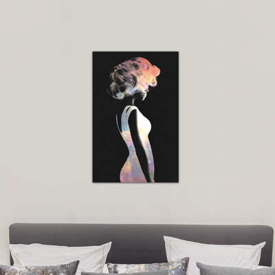 « from above », impression sur toile tendue