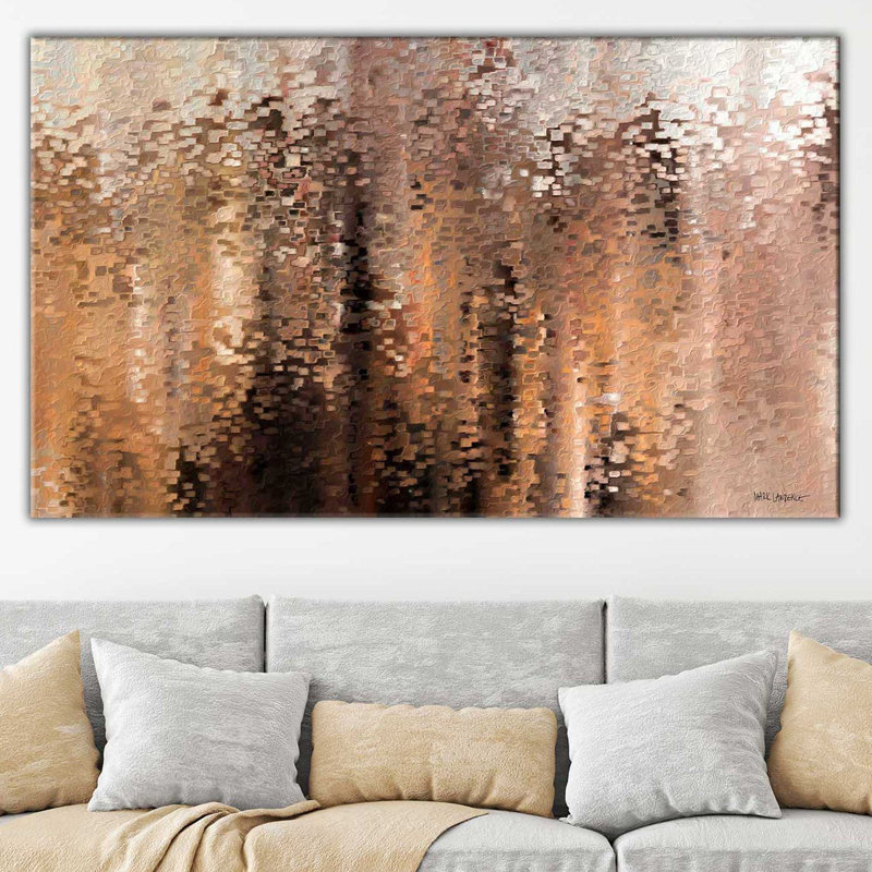 «Isaiah 41:10 I Am With You» par Mark Lawrence - reproduction, H 24 po x l 40 po x P 1,5 po, Toile tendue