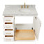 ARIEL TAYLOR 43 IN RIGHT OFFSET RECTANGLE SINK VANITY-1073674814-1039231811-1039231820