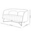 Canapé rouge moderne, simple et luxueux-132129838