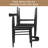 Albia Faux Leather Upholstered Metal Dining Side Chair-1692515004