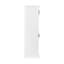Armoire de rangement murale pour salle de bain Derby, l 27 po x H 29 po, blanche, avec portes en verre trempé, tablettes réglables et fixes, résistante à l'humidité pour l'organisation de la salle de bain