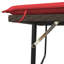 Banc de patio avec coussins et repose-pieds en polyester Latitude Run®-1380573788