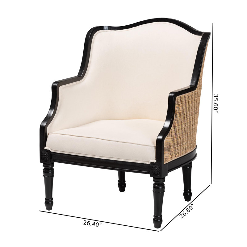 Fauteuil Binnu, Noir