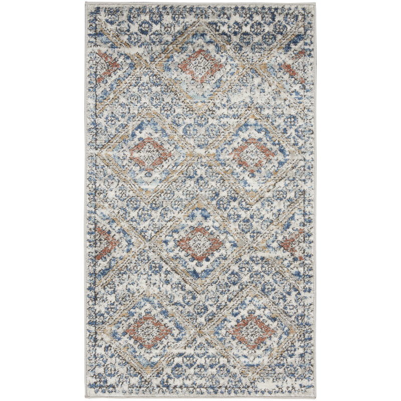 Breonnah Geometric Indoor Rug, Rectangle 2'2" x 3'9"
