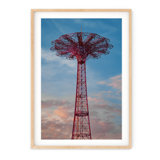Parachute Drop - Picture Frame Photograph on Paper