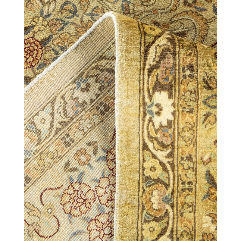 Classic One-of-a-Kind 8'2" X 9'10" Hand Knotted Area Rug