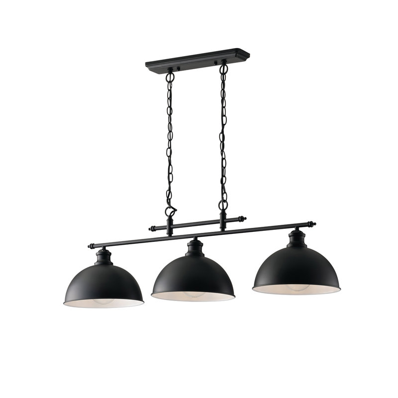 Canealus 3 - Light Black Bowl Pendant