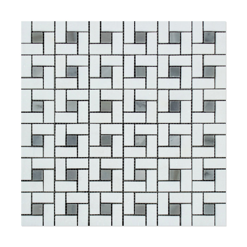 Pinwheel Polished Marble Tile