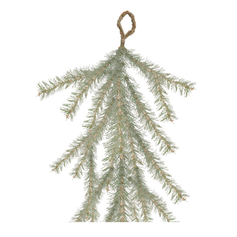 Glitter Pine Hanging Garland 48"