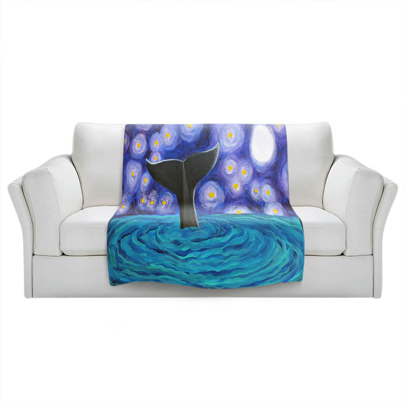  Couverture Whale Tail, 68 po x 80 po