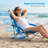 Set Of 2 Low Profile Outdoor Portable Lightweight Camp Chair With Cup Holder, Folding Beach Chairs With Breathable Mesh, Compact For Backpacking, For Patio, Poolside & Camping-774597574