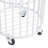 Metal Mesh Laundry Basket Cart With Wheels