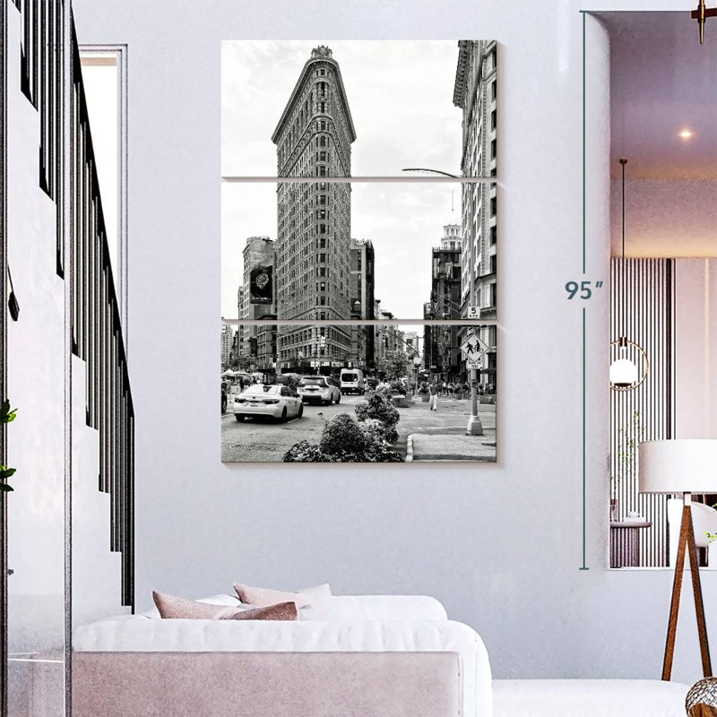 Sireci Manhattan Flatiron Building, 65" H x 42" W