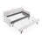 Twin Size Upholstery Daybed With Twin Size Erectable Trundle And USB Charging Design-47057889