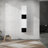 12" Bathroom Side Cabinet,2-Soft Close Doors,Float Mounting Design,12*2(KD-Packing)