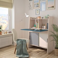 Thornhill Floating Desk with Hutch