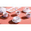 Renaissance Red 8.4floz Teacup & Saucer