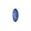 Oval Cycladic Wall Art, Blue-1147788674