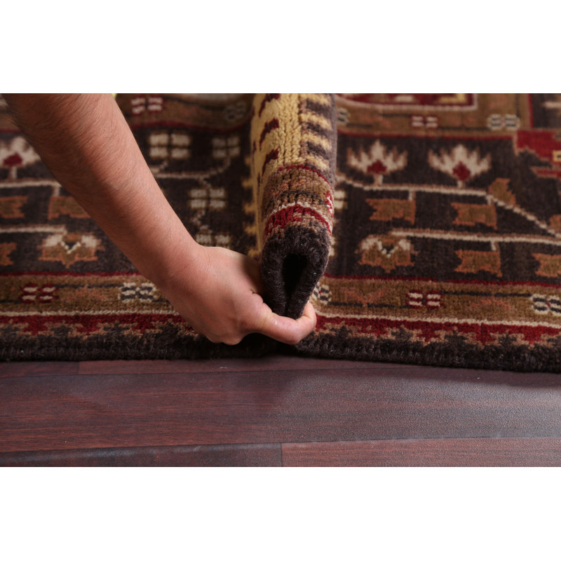 Geometric Wool Agra Handmade Area Rug 8x10