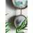 2 Circle Mirrors For Wall Decor, Unique Contemporary Wall Mirror