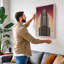 Skyward Art Deco - Wrapped Canvas-387246337-387246339