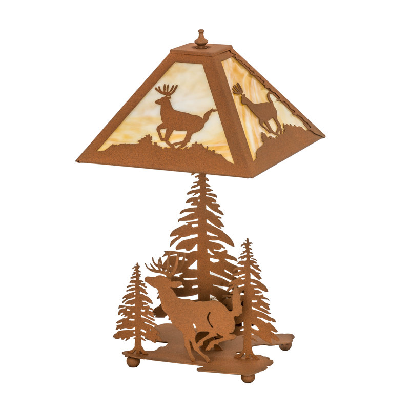 Rustic Lodge Table Lamp